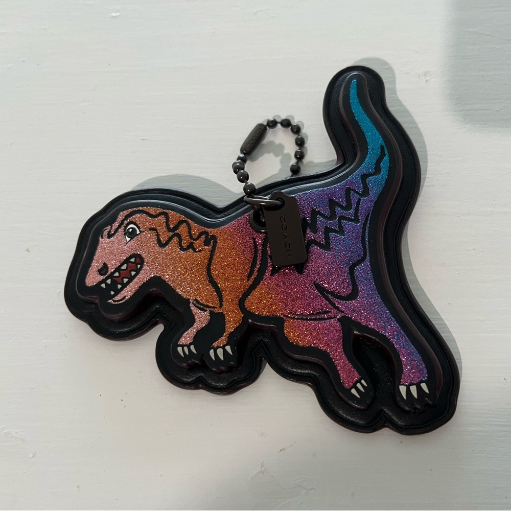 Coach Rexy Leather Bag Charm- Macy’s Exclusive